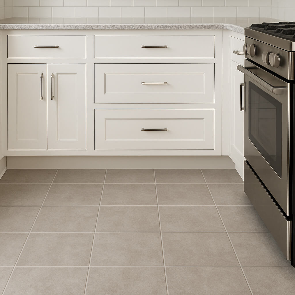 tile flooring installation